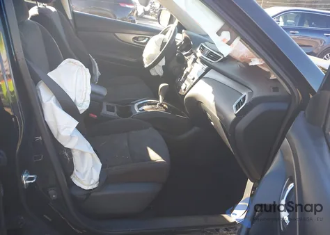 2016 Nissan Rogue Sv z USA, uszkodzony, nr VIN KNMAT2MVXGP598645